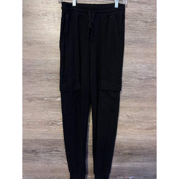 SUNDRY for Evereve Women Black Everyday Jogger Sweatpants Small Comfortable - Picture 4 of 7